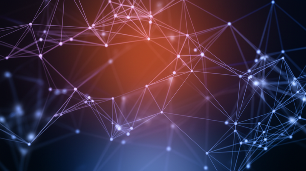 Digital network background